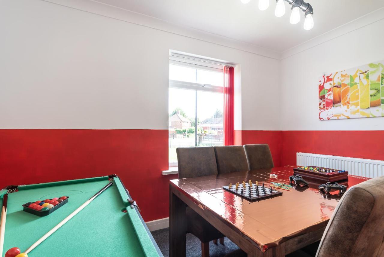 Aseda 4 Bedroom Private Parking, Game Zone -Pool Table, Garden Home Kingston upon Hull Extérieur photo